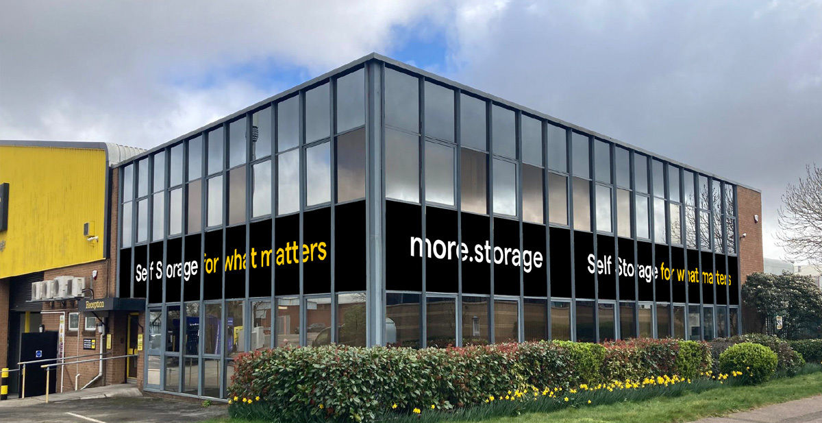 External view of MORE! Self Storage’s storage units in Bournemouth