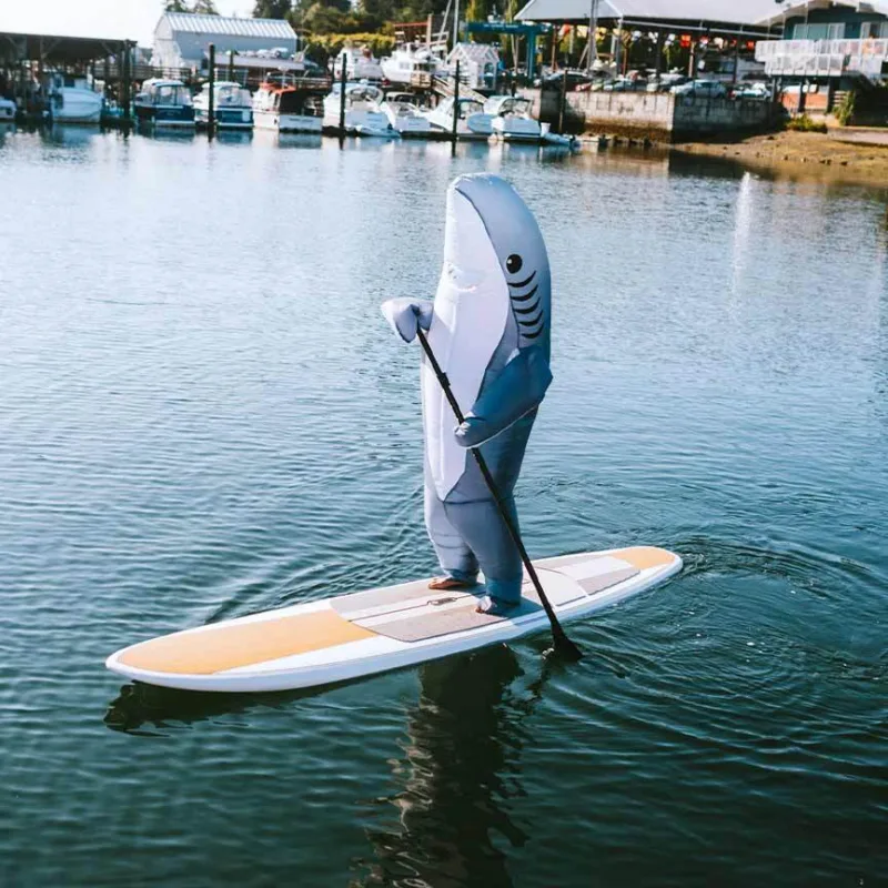 Surfboard and shark outfit finally out of self storage